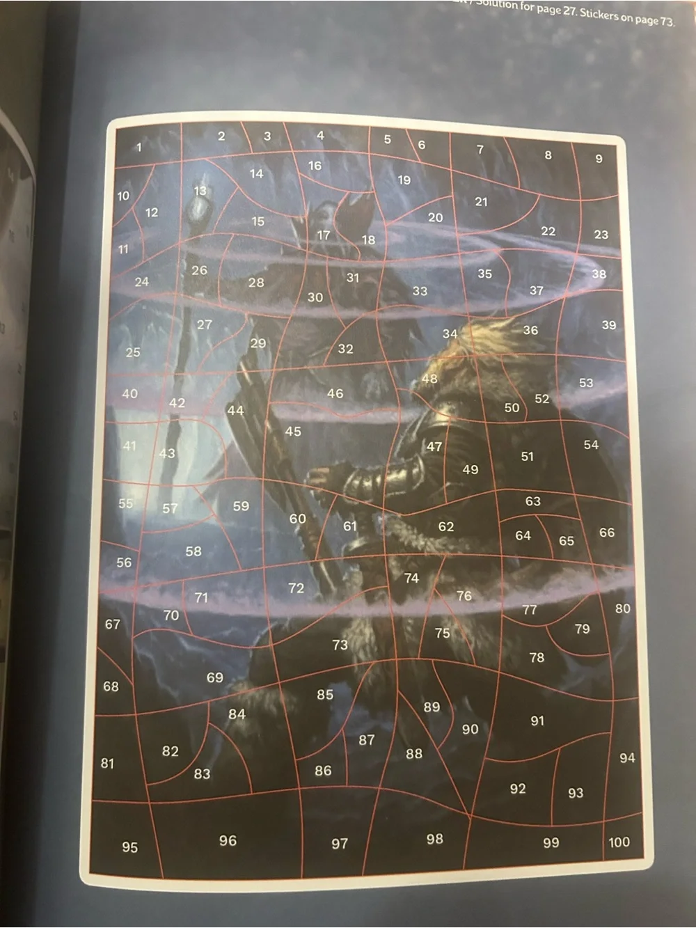 Dungeons & Dragons Sticker Art Puzzles — Multicolor Dragon Pack